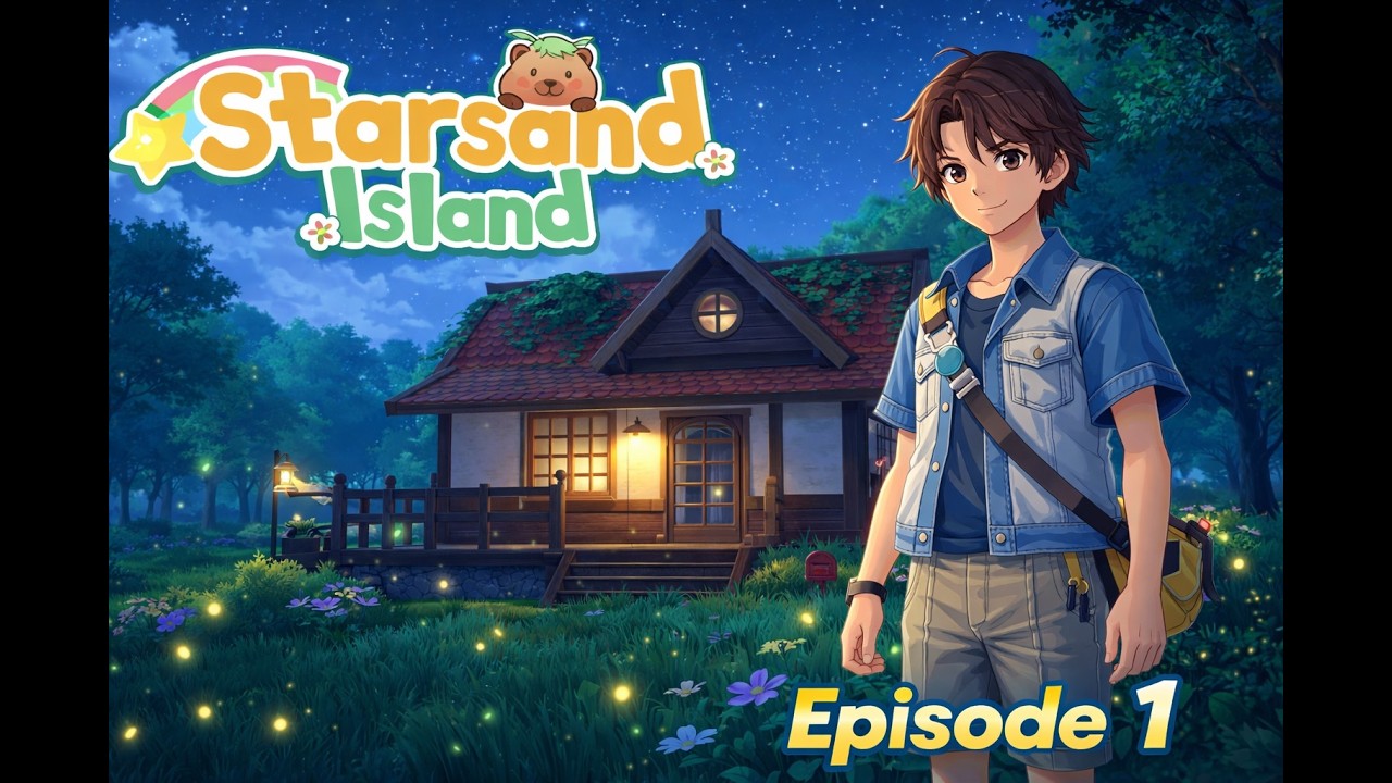 This New Cozy Game is Amazing - Starsand Island Part 1