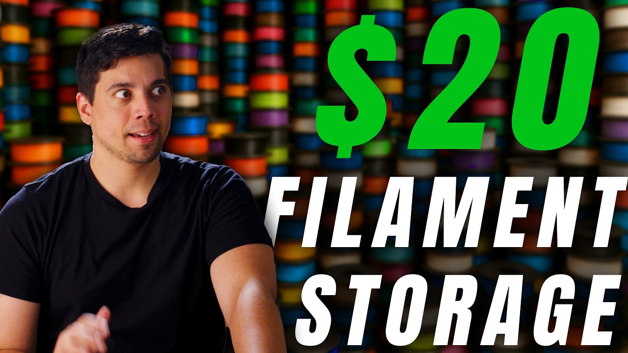 I Found THE BEST Filament Storage for your 3D Printer!