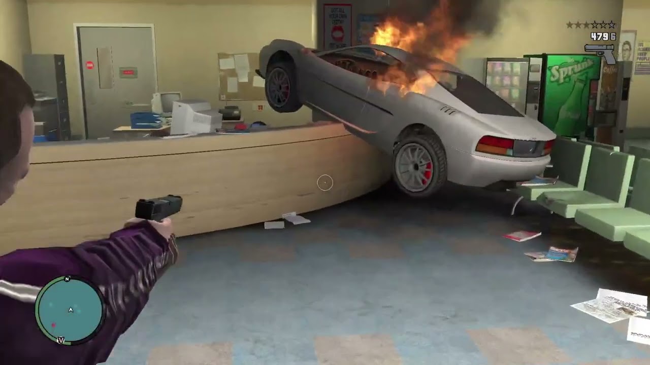 Grand Theft Auto IV PC Gameplay (Free Roam) 1080p