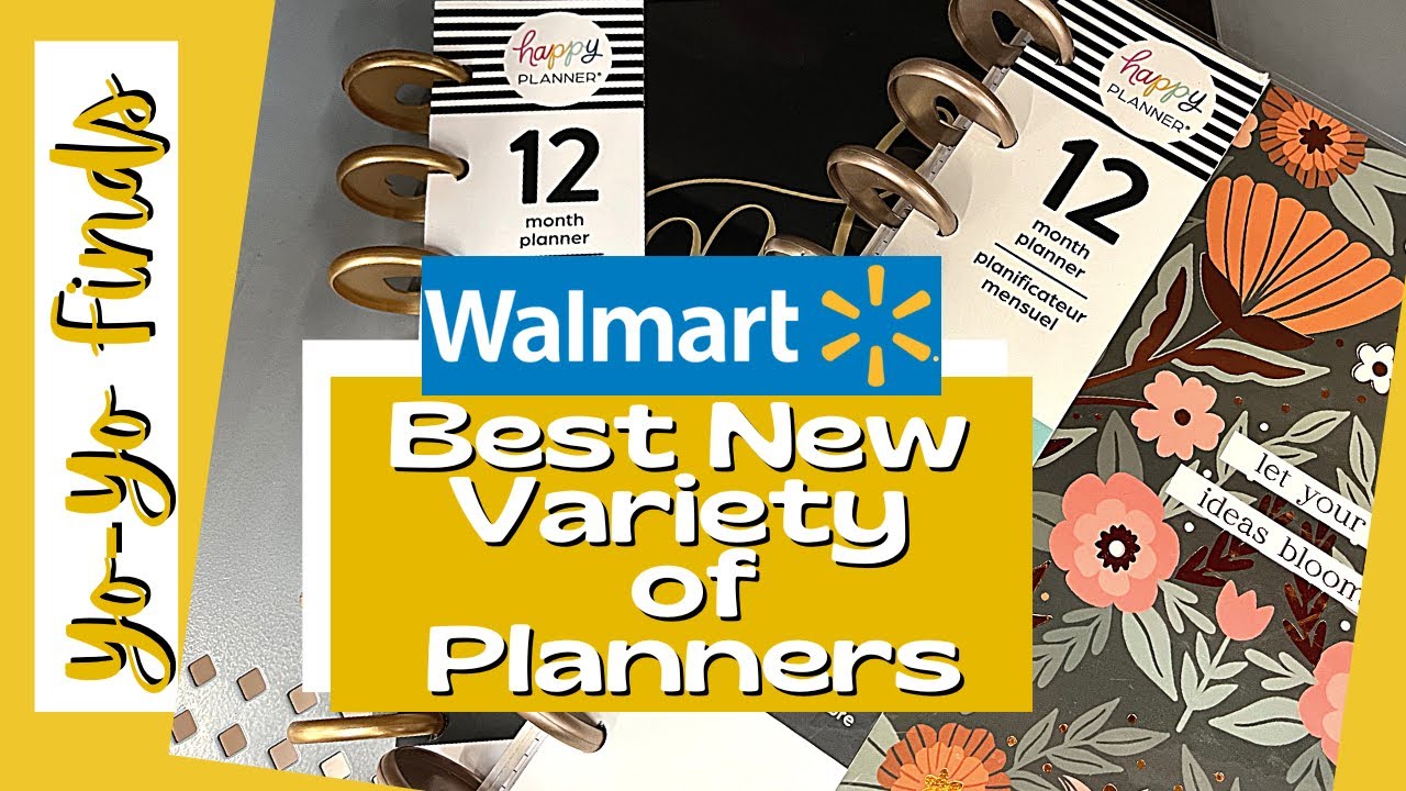 Лучшие новые виды планировщиков в Walmart @yo-yo находит