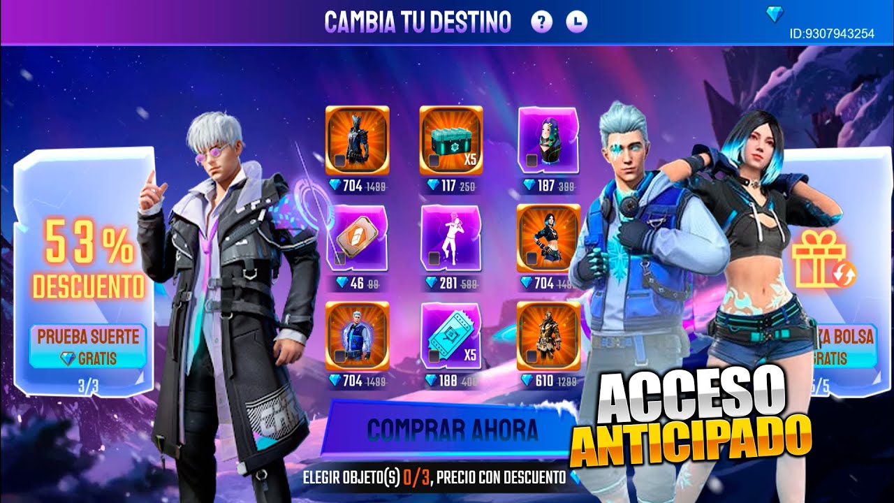 🌟RAPIDO ACCESO ANTICIPADO! EVENTO CAMBIA TU DESTINO - COLABORACION CR7 CHRONO