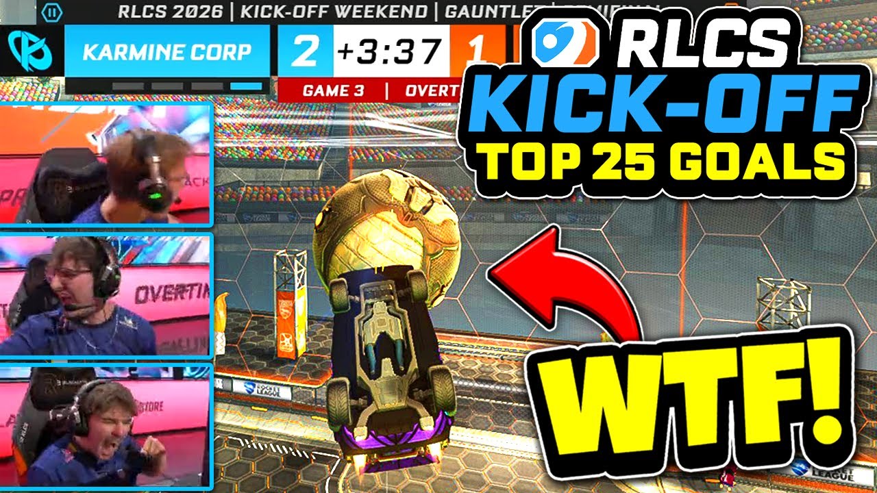 TOP 25 GOALS of RLCS 2026 Kick-off LAN! (RLCS 2026 Highlights/Best Moments)