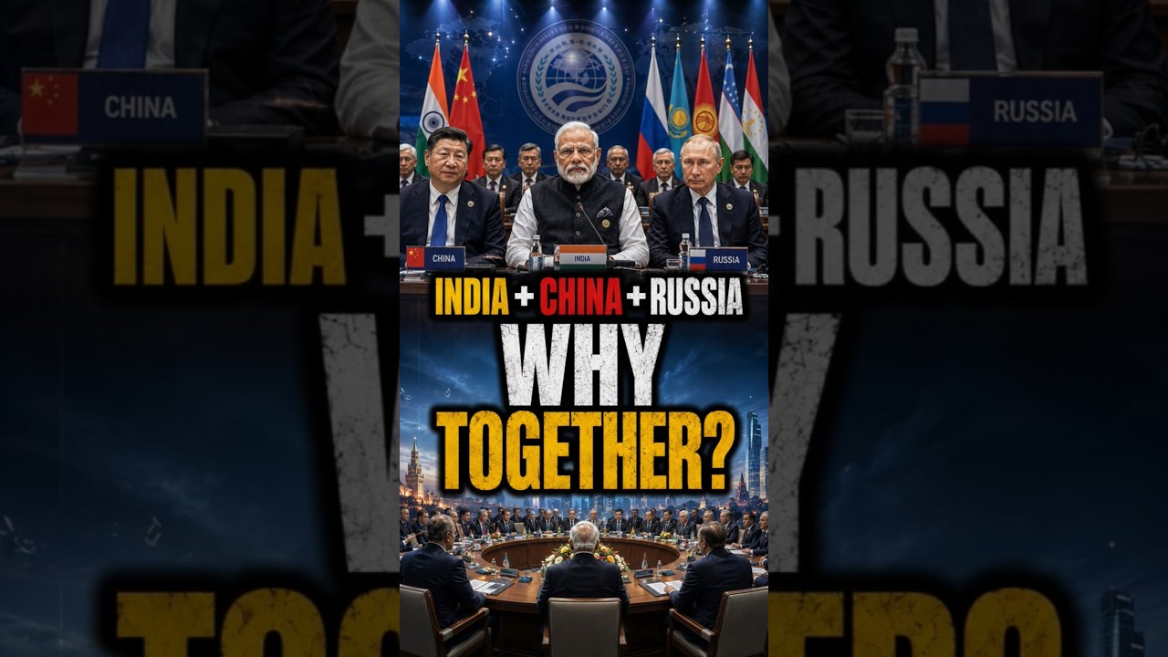 India + China + Russia: Why Are They Sitting Together? #SCO #India #China #Russia #Modi #XiJinping