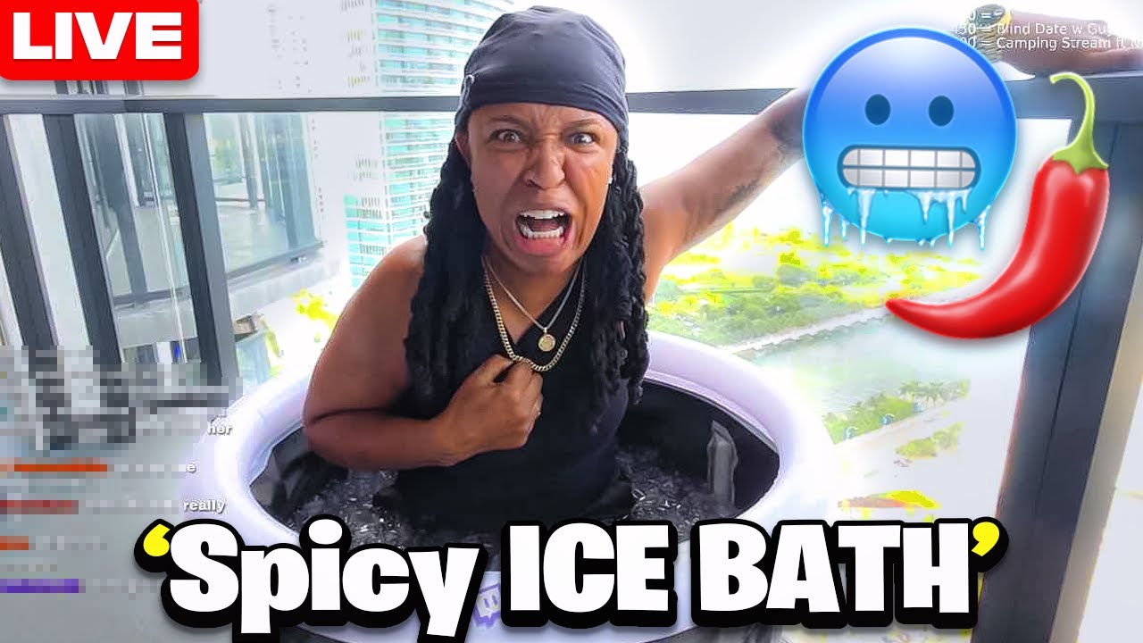 Ezee Admits To THIS During The Ice Bath Challenge