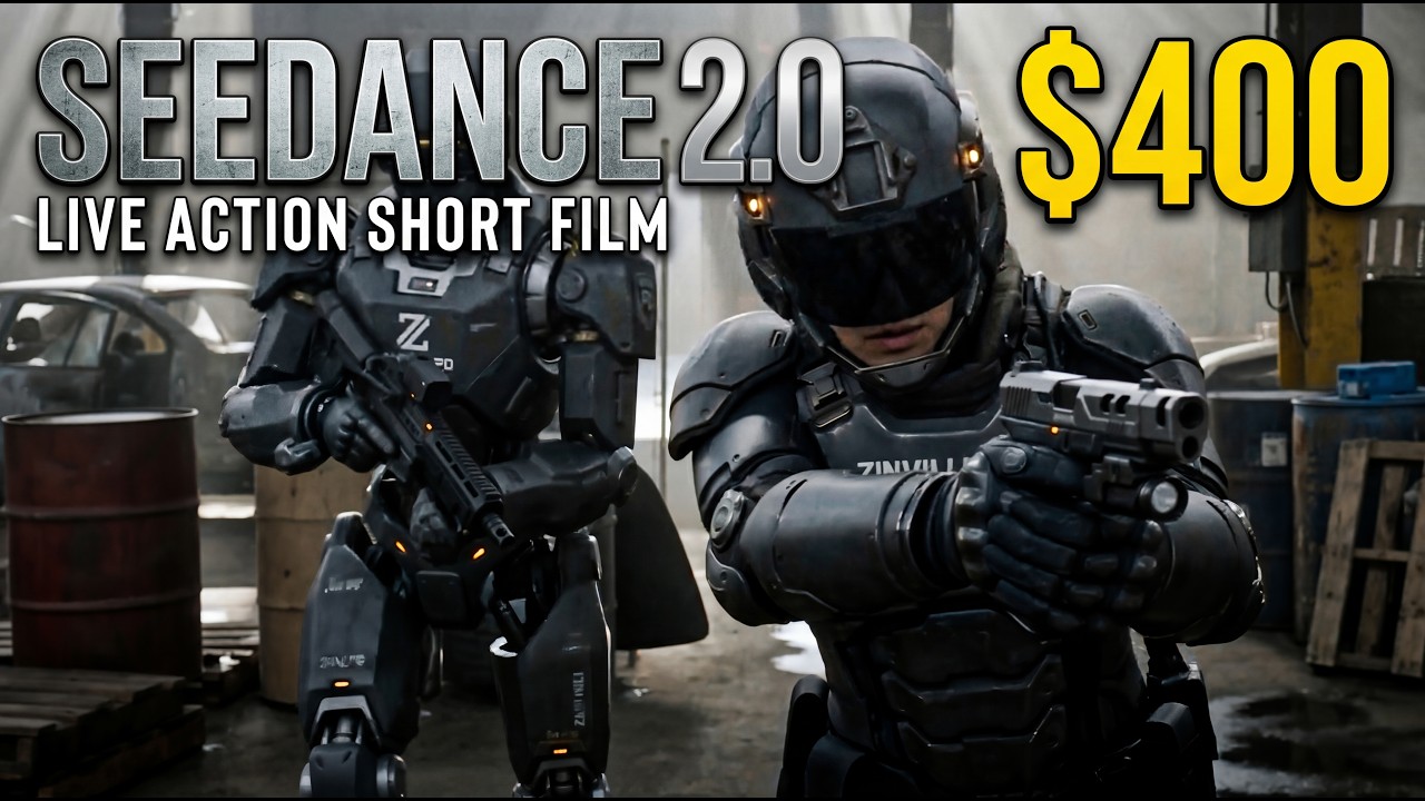 Я снял короткометражный игровой фильм за 400 долларов, используя Seedance 2.0.