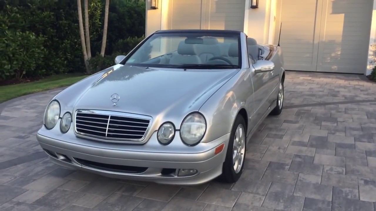 Обзор и тест-драйв кабриолета Mercedes-Benz CLK320 2001 года от Auto Europa Naples