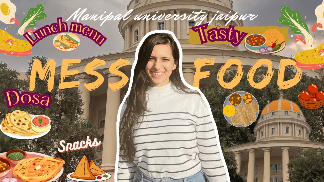 Manipal university Hostel Mess food 🍽️ 🍛  | Breakfast,lunch menu and we got cupcake🧁😋snacks