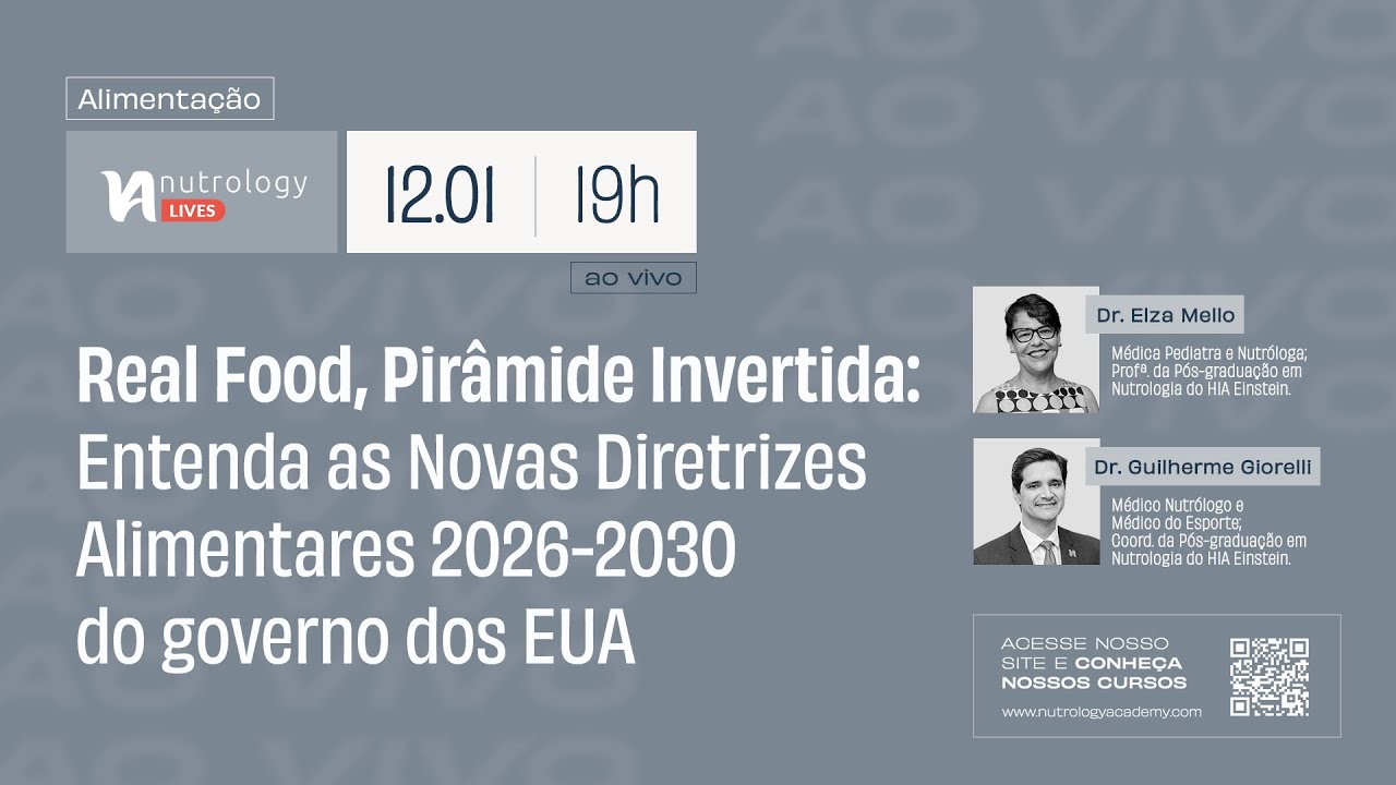 Real Food, Pirâmide Invertida: Entenda as Novas Diretrizes Alimentares 2026-2030 do governo dos EUA