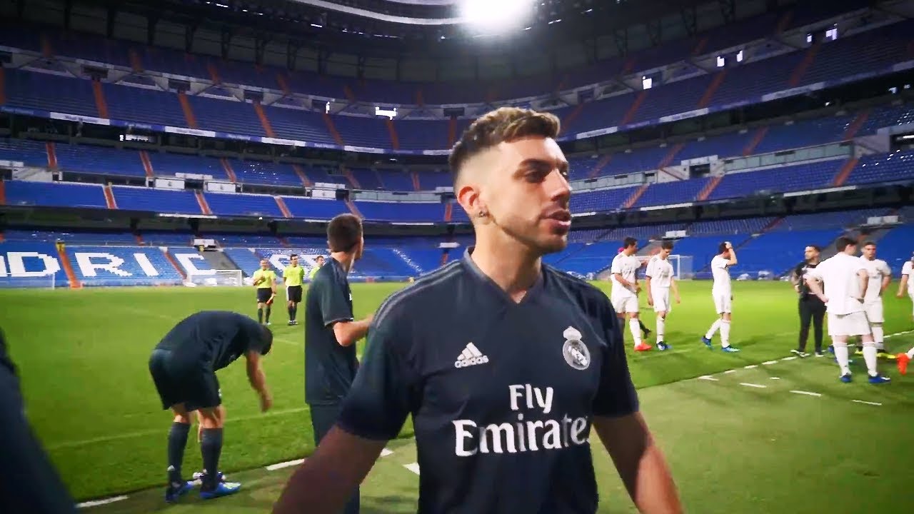 JUEGO PARTIDO DE YOUTUBERS EN EL SANTIAGO BERNABEU