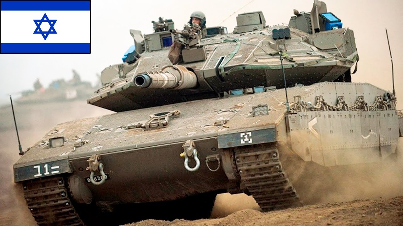 Tanque MERKAVA: La Clave de ISRAEL en su OFENSIVA TERRESTRE en GAZA 🇮🇱
