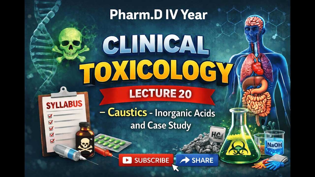 20) Caustics  - Inorganic Acids & Cases