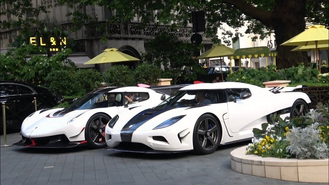 Supercars Spotting in London 2025 / Koenigsegg Jesko Attack / Koenigsegg Regera