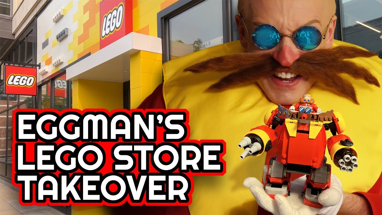 Доктор Эггман захватывает магазин LEGO — Sonic the Hedgehog