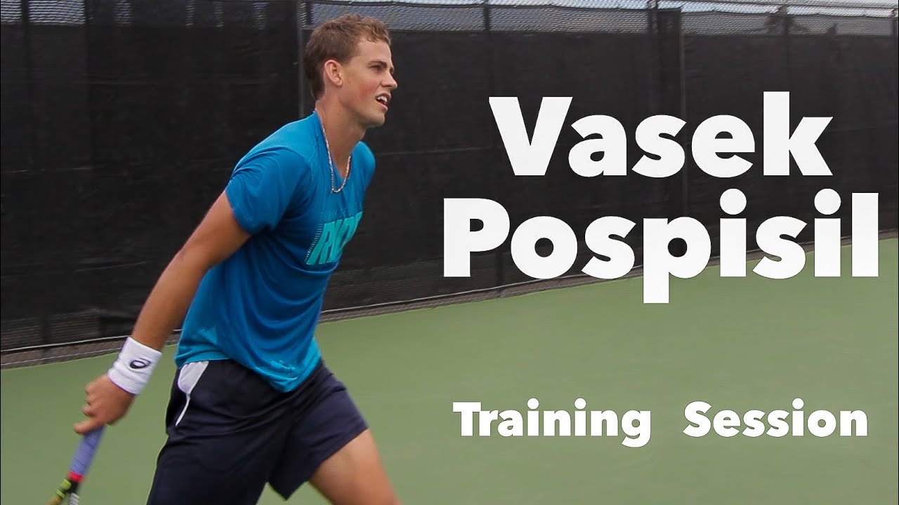 Vasek Pospisil I Training Session