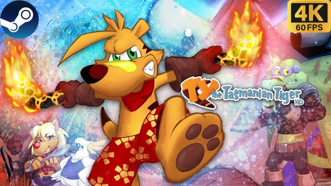 Ty the Tasmanian Tiger (PC) 100% Full Walkthrough | 4K ⁶⁰ᶠᵖˢ