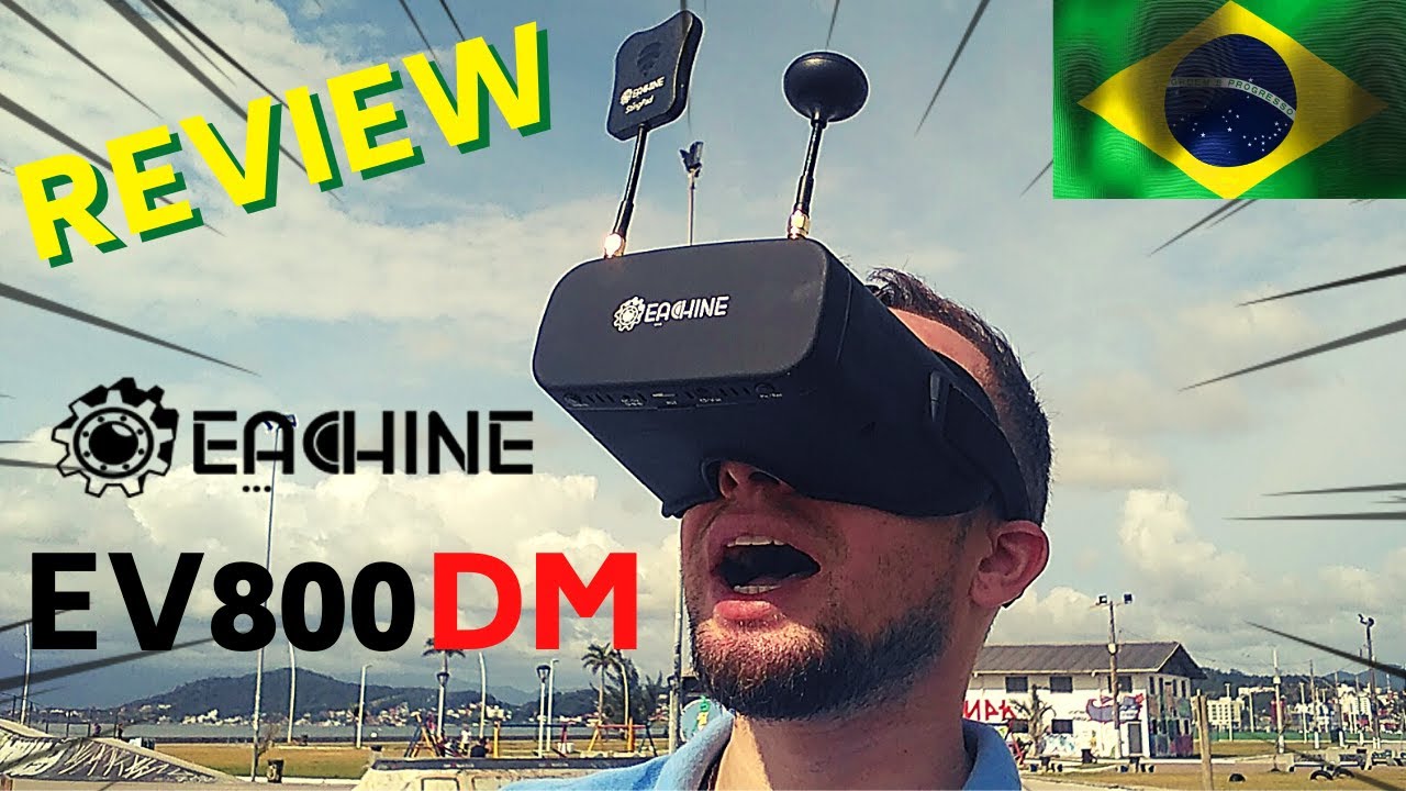 EV800DM Óculos FPV - Reviw