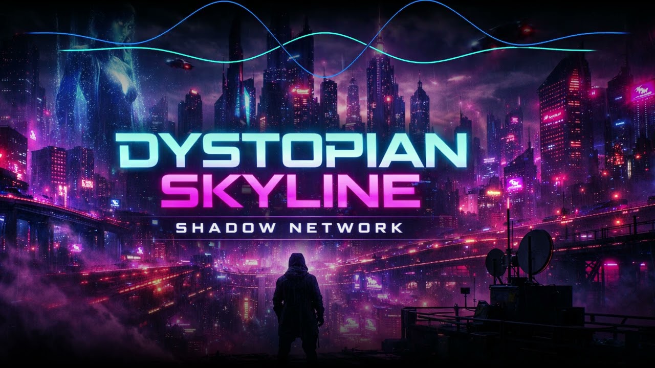 Dystopian Skyline — Dark Phonk Drift Cyberpunk Night Drive 🌃 | Sigma Music for Gaming & Gym