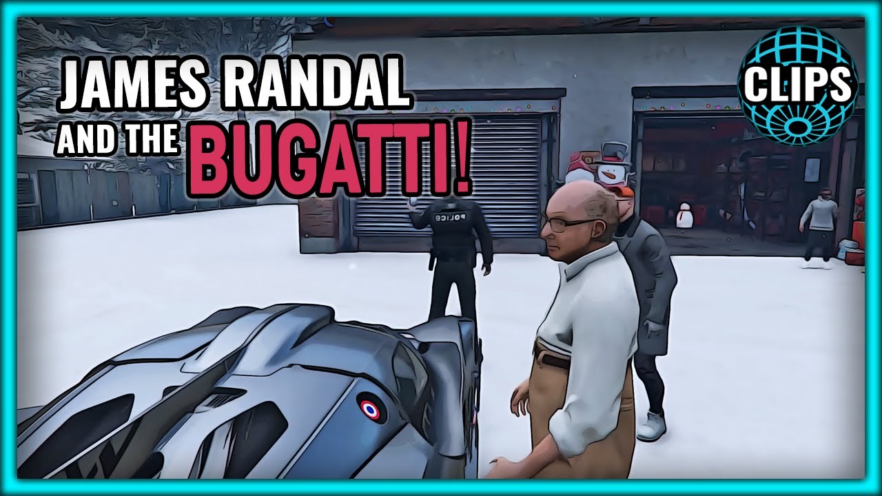 JAMES RANDAL & THE BUGATTI!