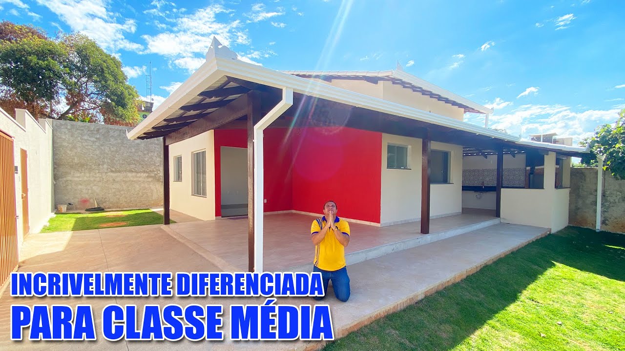 Incrível! Sensacional! Essa casa de esquina l família abençoada l Construímos em Igarapé pra você