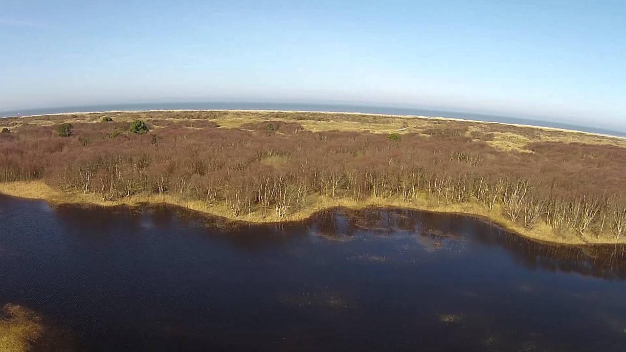 Schiermonnikoog met een drone