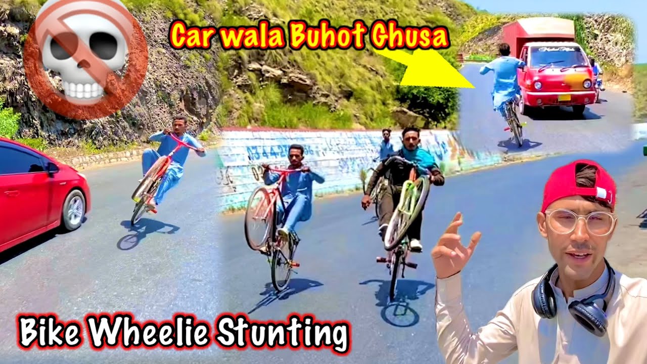Sohrab Bike Wheelie Stunts || Cycle One Wheeling Mudassir Vlog #mudassircw