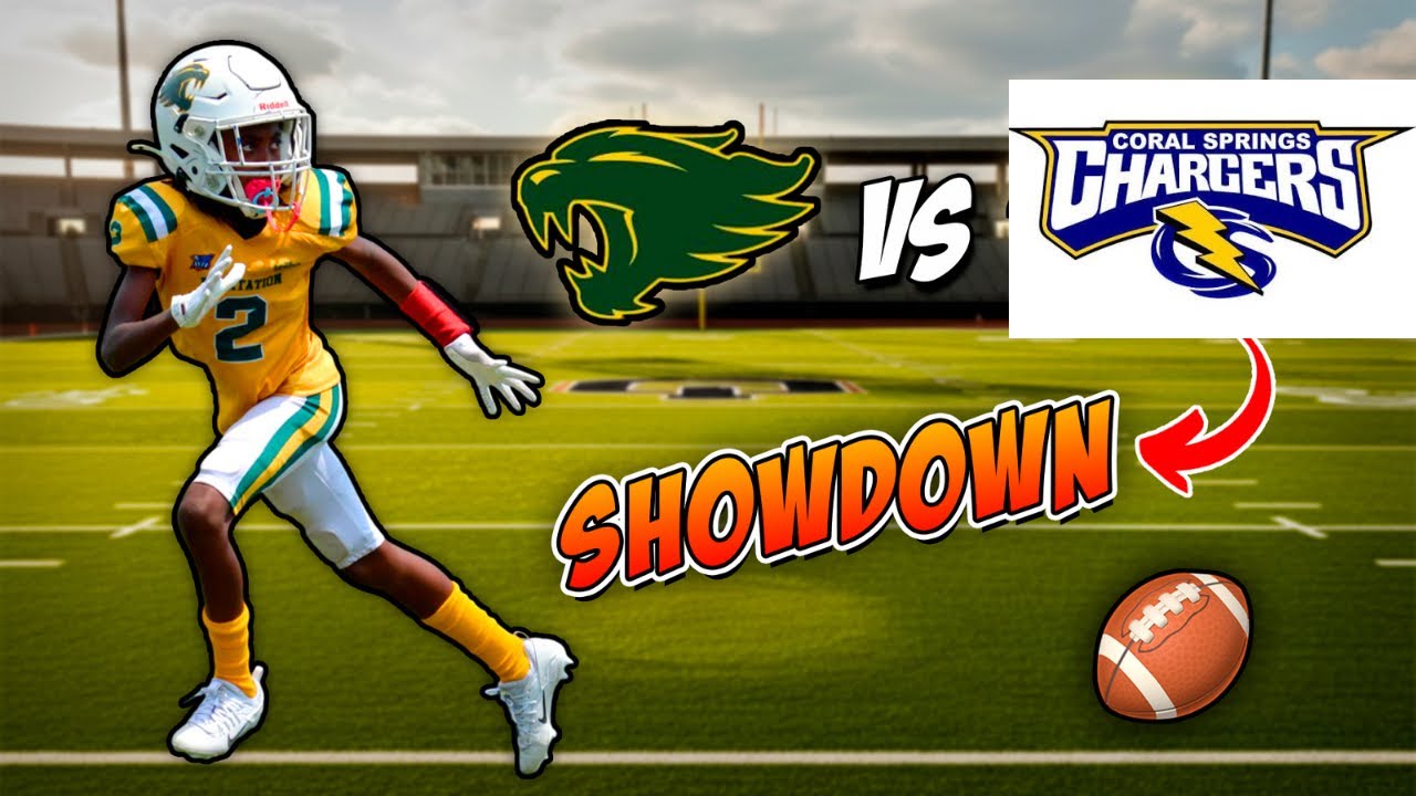 Plantation Wildcats 9u против Coral Springs Chargers