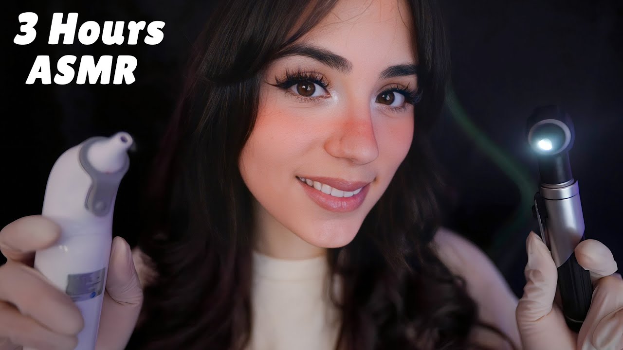 3 Hours of ASMR Medical Exams to Fall Asleep to 😴✨[No Mid Roll Ads]