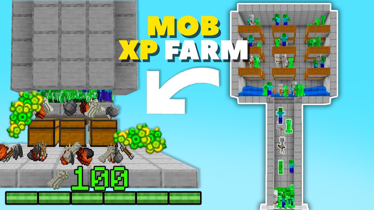 ✔️ NOVA FARM DE MOBS e XP FÁCIL - MINECRAFT 1.21+ [Java & Bedrock]
