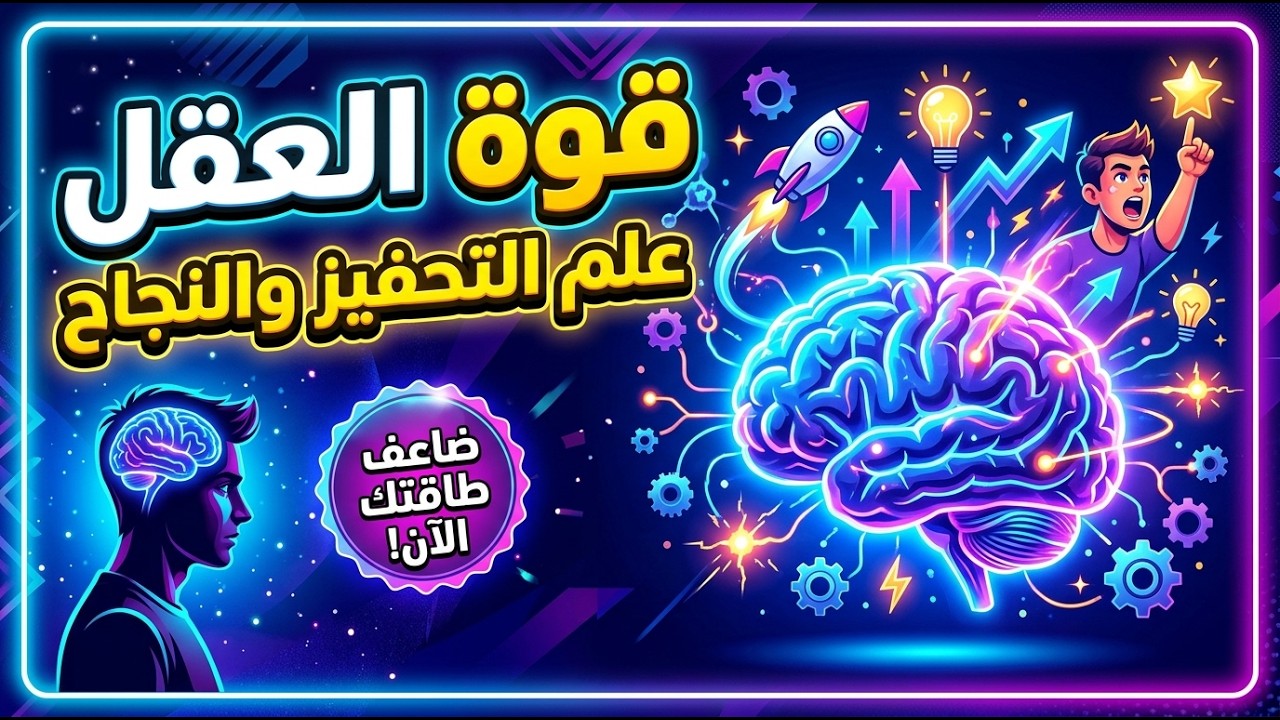 قوة العقل: أسرار تحفيز عقلك لتحقيق النجاح وتغيير حياتك للأفضل