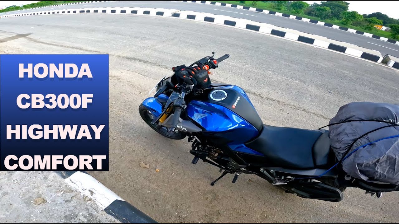 2024 HONDA CB300F Highway Cruising Comfort || Worth it for Long Touring?