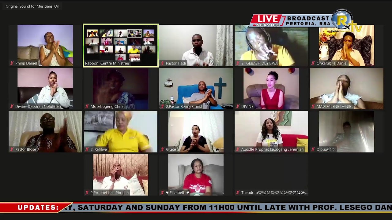 08 MARCH 2024 FRIDAY LIVE BROADCAST SERVICE WITH PROF. LESEGO DANIEL AND SONS PART 2