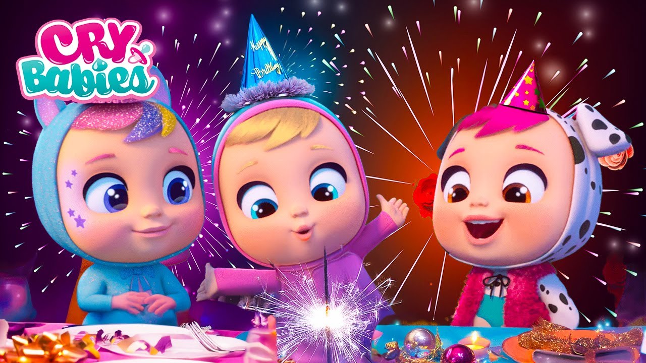 Feliz Fim de Ano e Férias de Natal com as Cry Babies 🥳 | Cry Babies em português | Desenho infantil