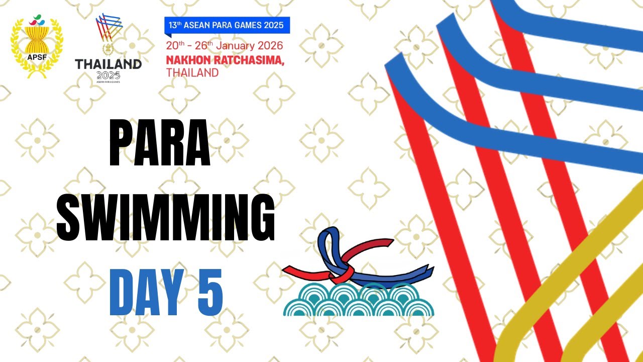 ASEAN Para Games 2025 – PARA SWIMMING DAY 5