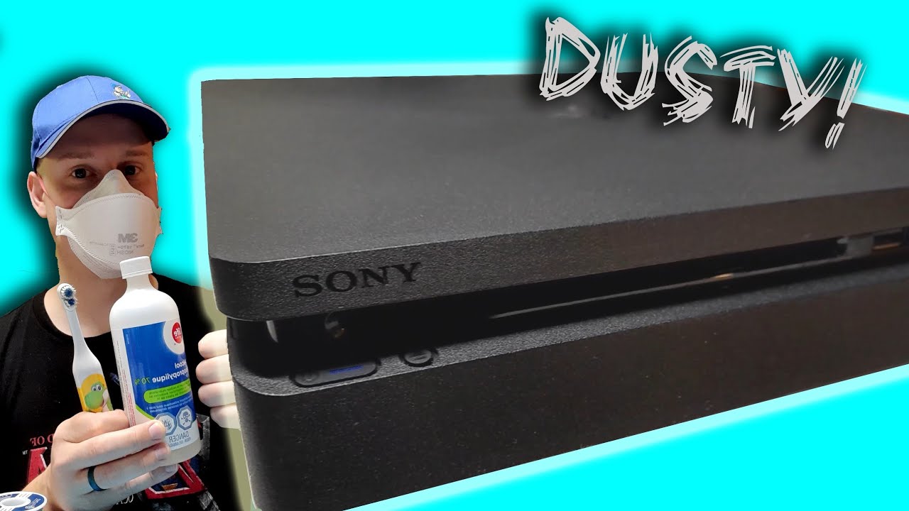 Разборка и чистка PS4 Slim (Jet Engine)