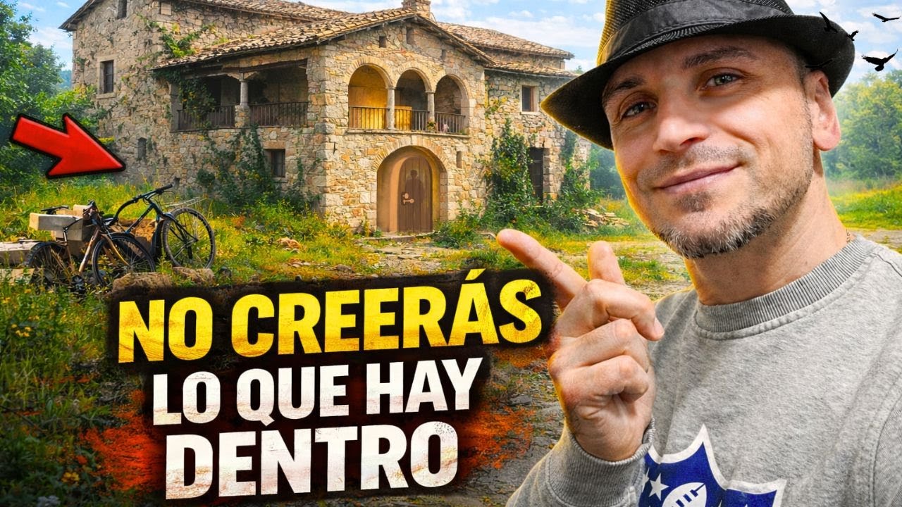 LO QUE HAY DENTRO DE ESTA CASA ABANDONADA TE VA A SORPENDER!!