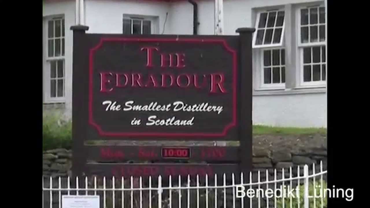 Besichtigung der Brennerei Edradour