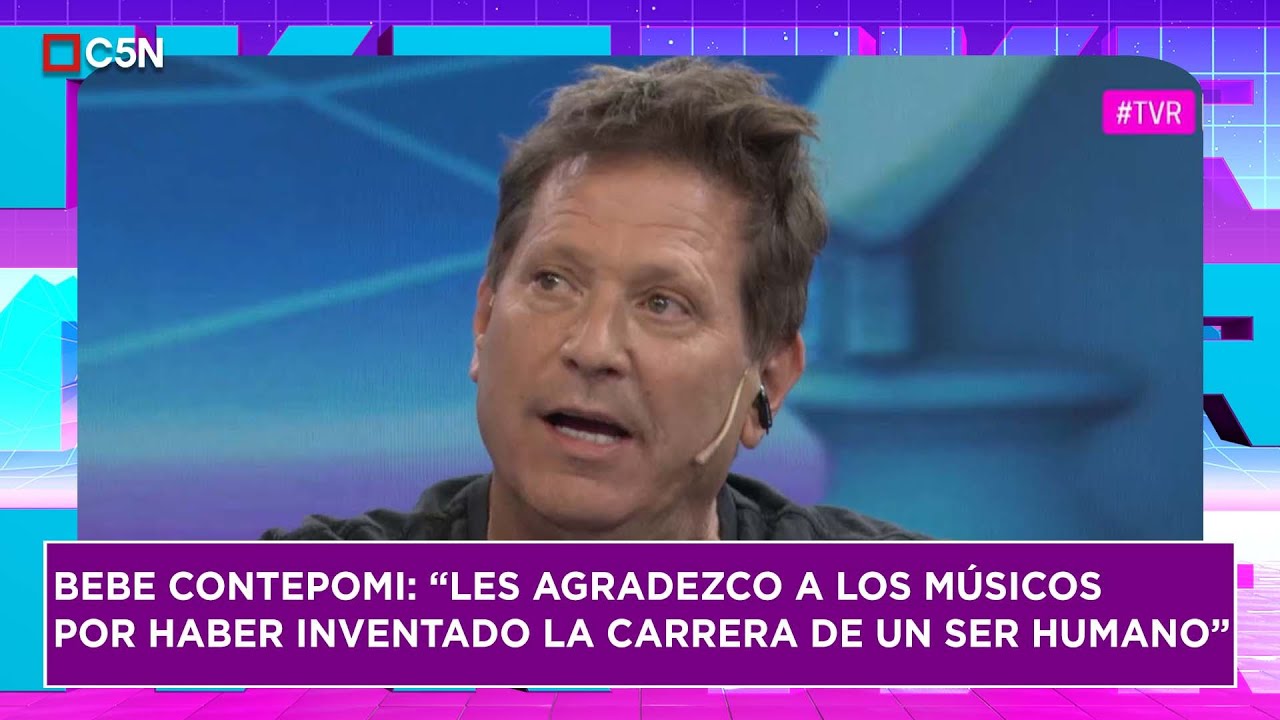 BEBE CONTEPOMI en TVR cuenta su INCREÍBLE ANÉCDOTA con MADONNA