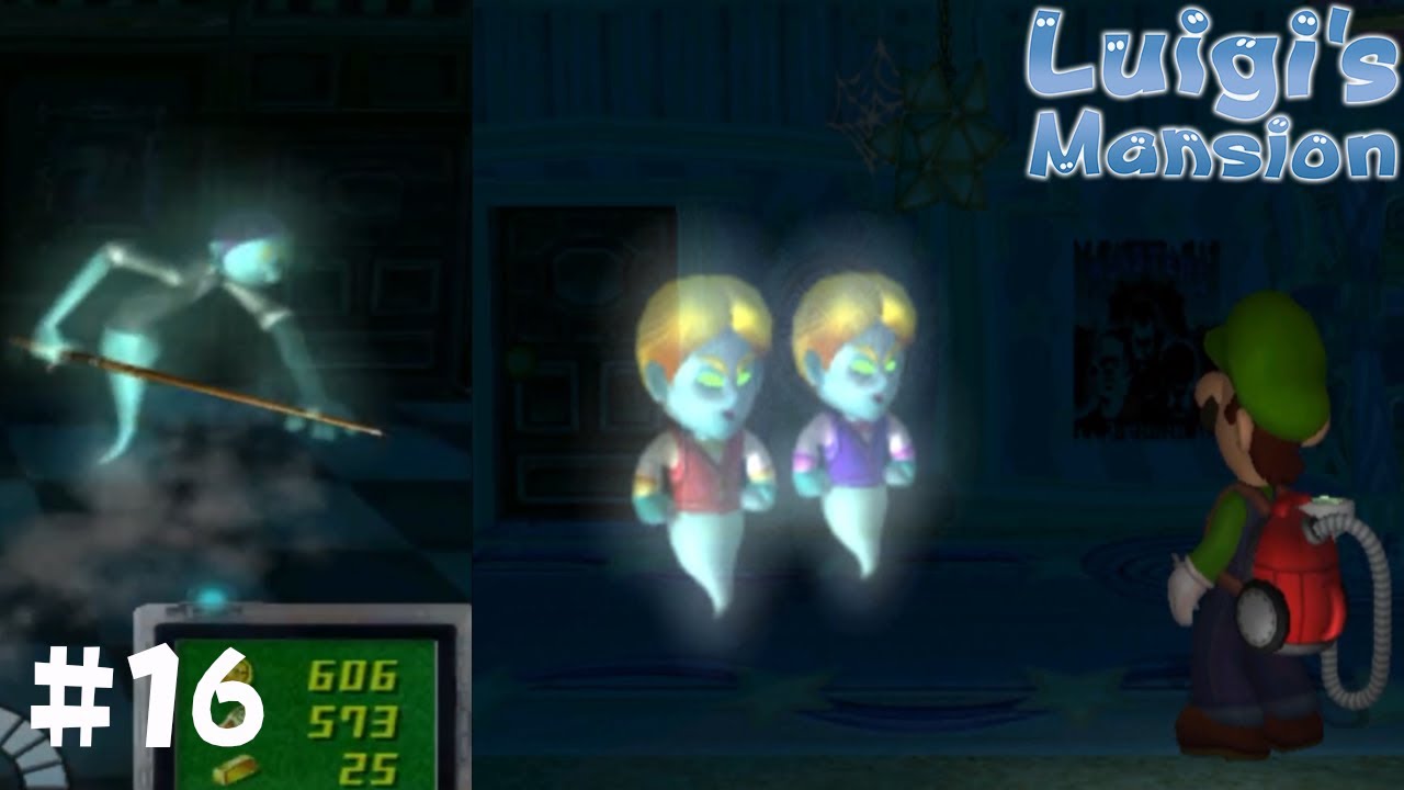 Let's Play Luigi's Mansion |Episode 16| Slim Bankshot and The Twin Brothers