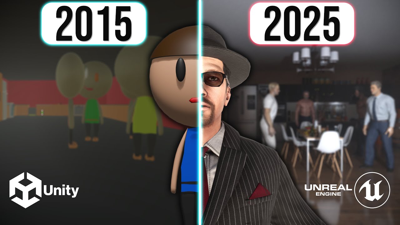 I Remade My First Game 10 Years Later (Unity 5 to Unreal Engine 5)