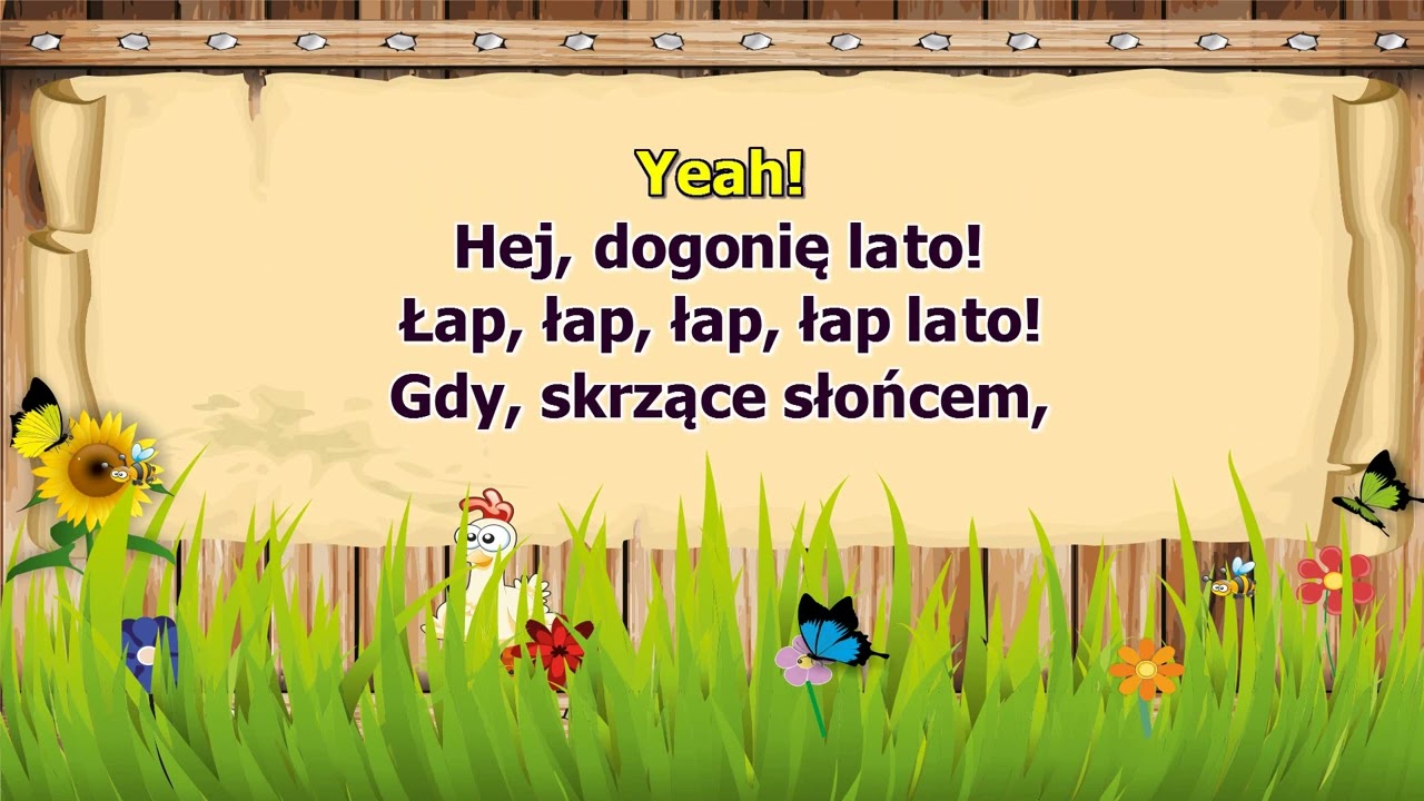 Majka Jeżowska - Hej dogonię lato - z linią melodyczną ( karaoke )