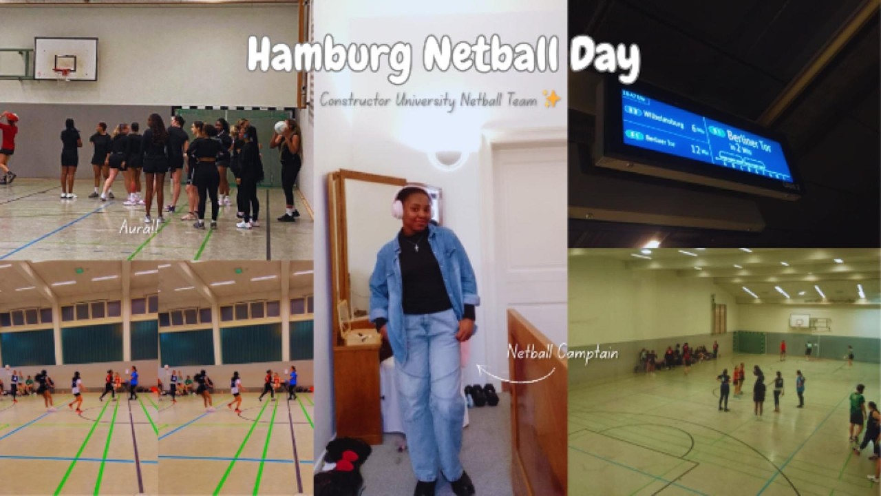 Hamburg Netball Tournament Vlog 🏐 | Friendly Match + Team Captain Duties