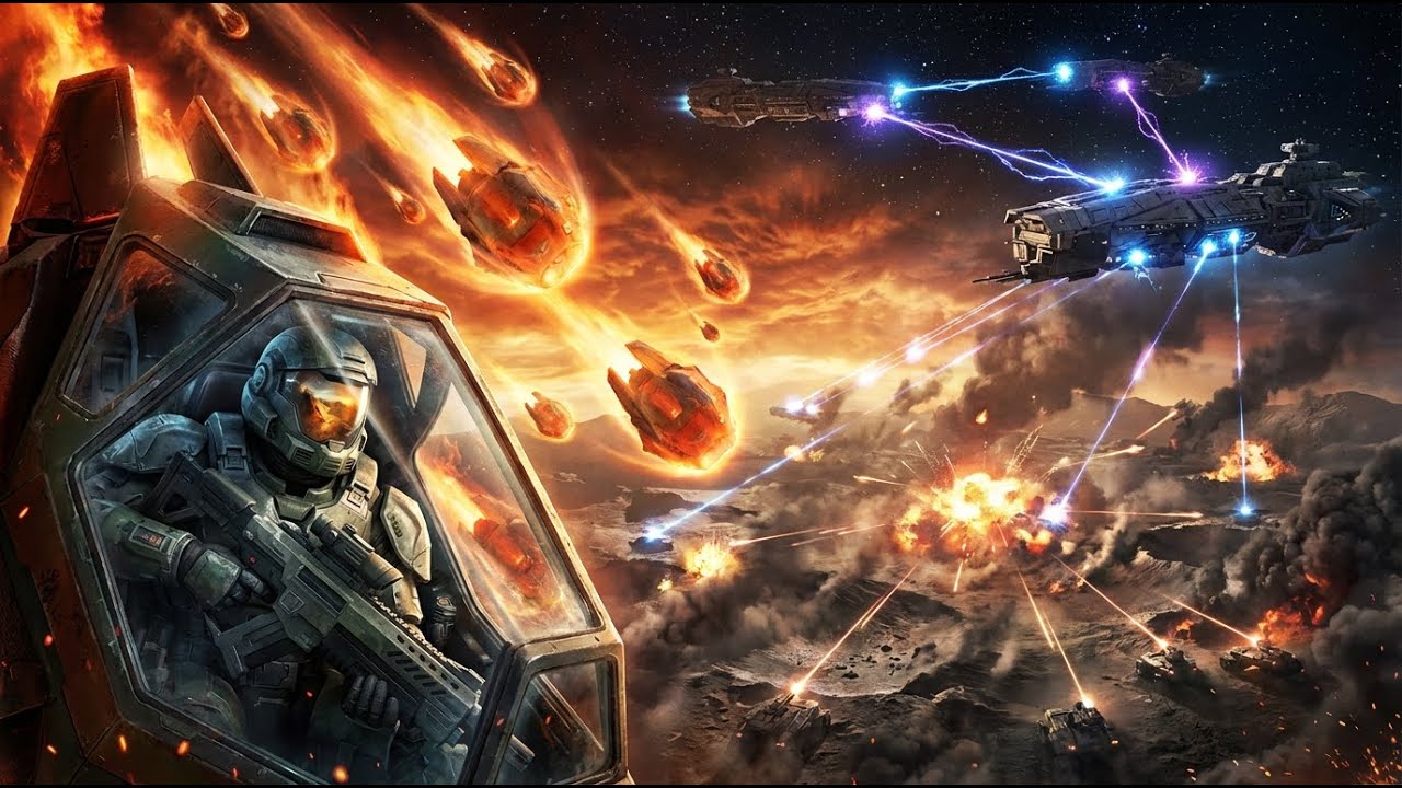HELLJUMPERS 🚀 Epic Hybrid Sci-Fi Metal | Space Marine Orbital Drop Action Music