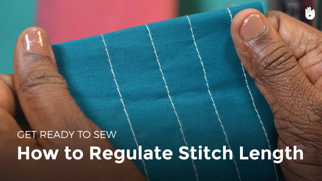 Program to learn sewing - Regulating/adjusting stitch length