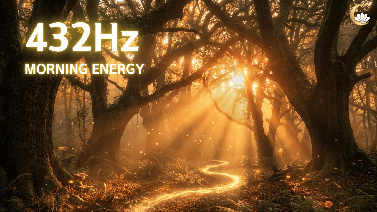 432Hz Positive Morning Energy — Wake Up Happy & Motivated (3 Hours)