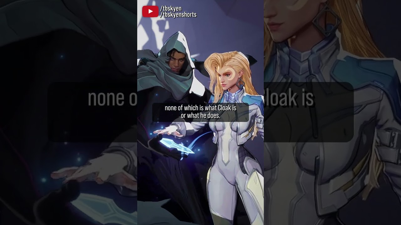 Cloak and Dagger could both stand to be more graphic | #marvelrivals