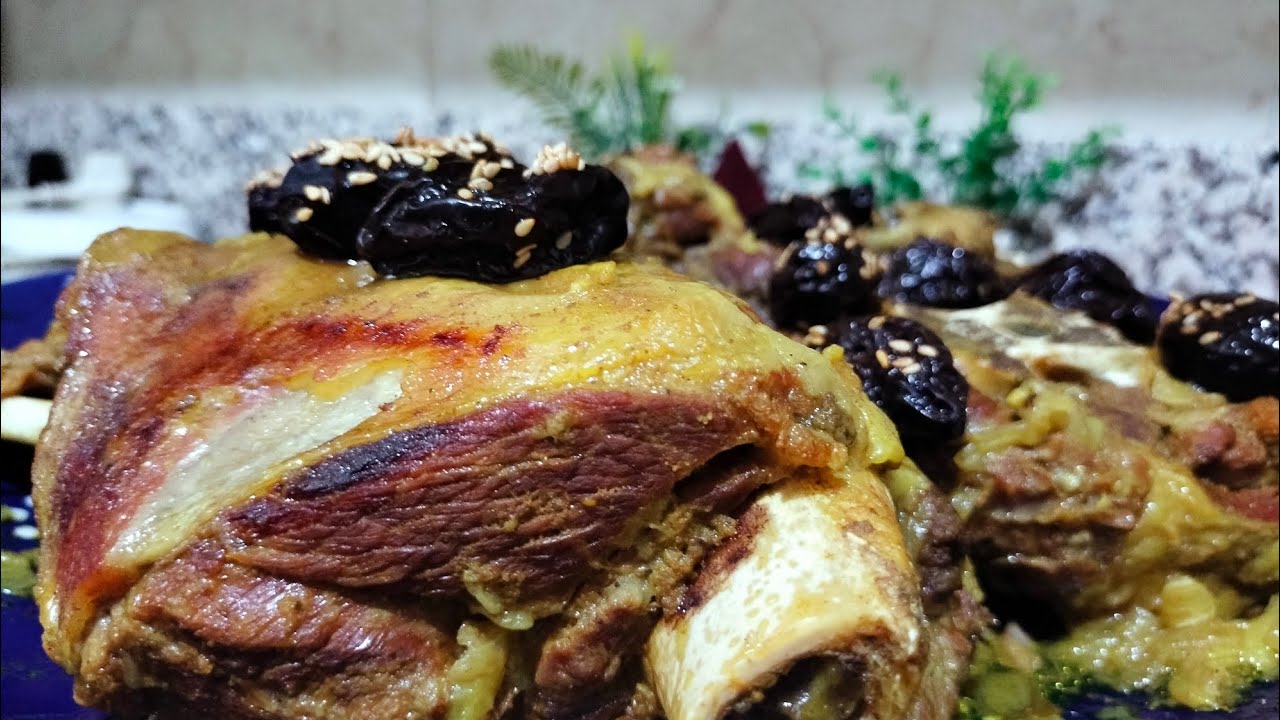 طاجين الغنمي بالبرقوق مع مقتطفات أجواء العيد 🐑