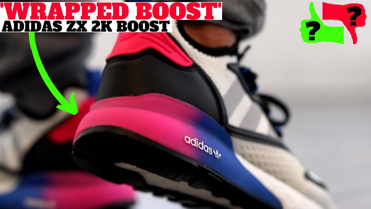 NEW MOST COMFORTABLE adidas BOOST Shoe? ZX 2K BOOST w/ 'WRAPPED BOOST'