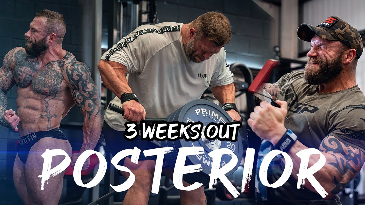 Posterior With IFBB PRO Nathan Styles | 3 Weeks Out