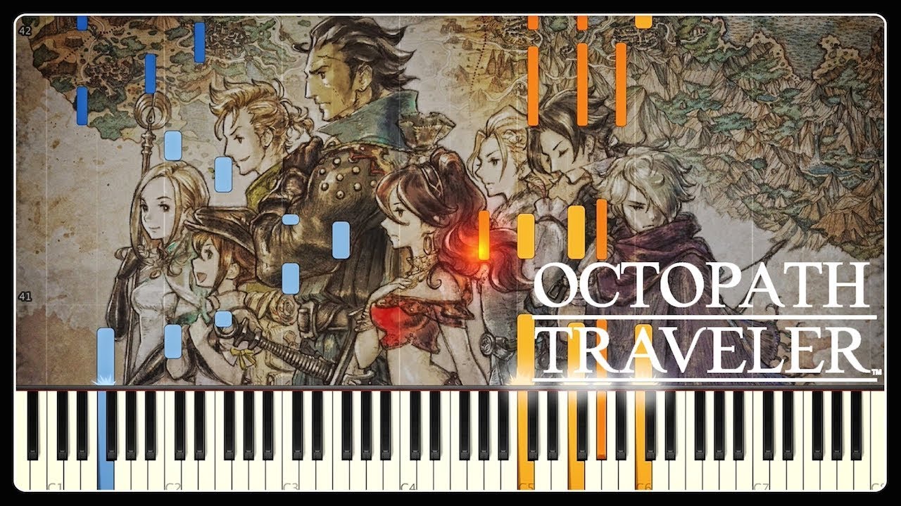 Octopath Traveler - Main Theme - Piano (Synthesia)