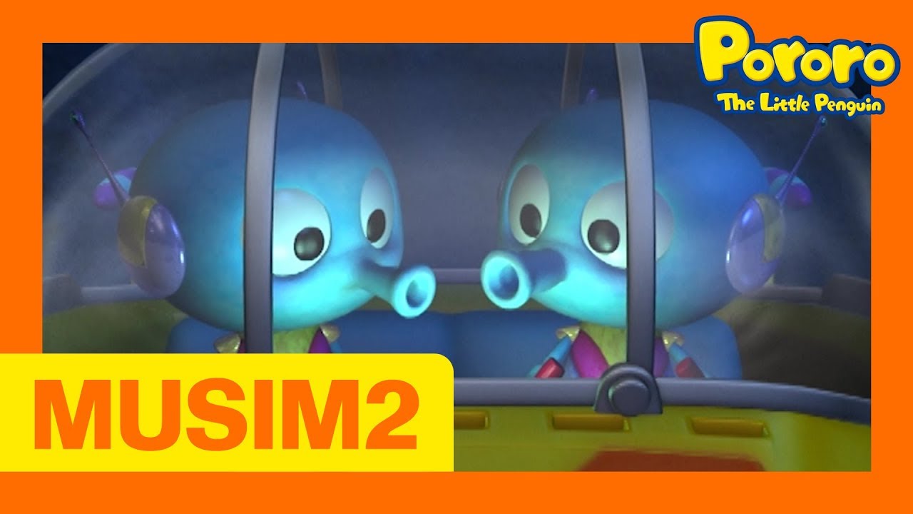 #39 Teman dari Luar Angkasa | Pororo Si Penguin Kecil Musim 2 | Animasi Indonesia
